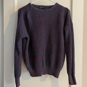 American apparel multicolor fisherman’s sweater